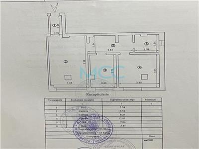 Apartament 3 camere Tatarasi/Bloc Nou