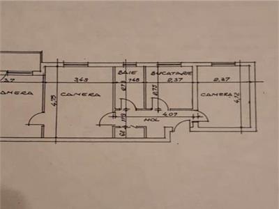 Apartament 3 camere Bvd.Tudor